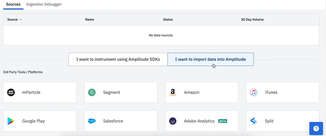 Amplitude Sources - I want to import data into Amplitude: Snowflake to Amplitude | Hevo Data